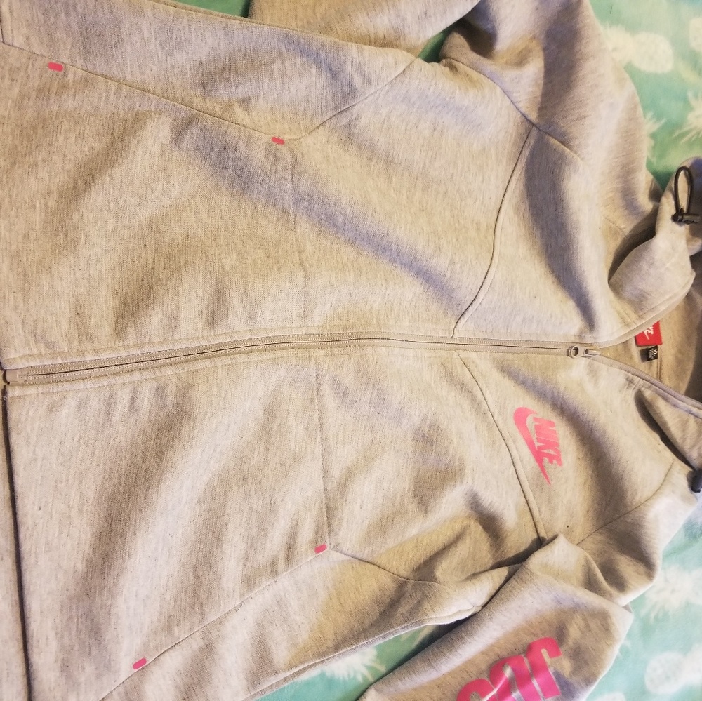 Nike womens zip up and pants